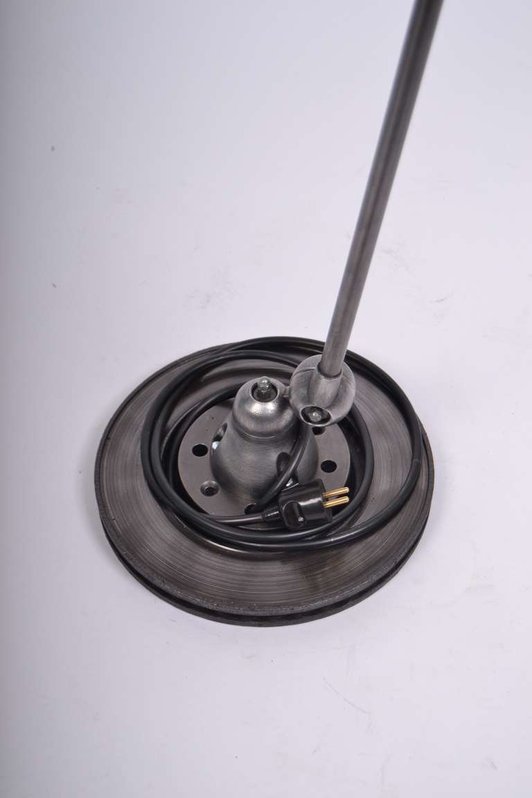 Mid-Century Modern Jieldé Floor Lamp Motor Black