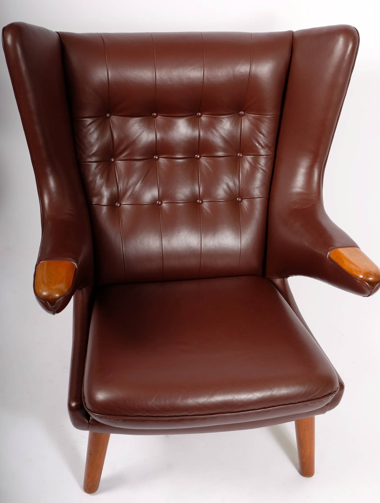 Danish Hans J. Wegner Papa Bear Easy Chair