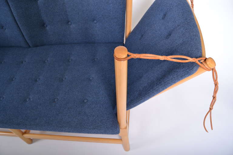 Danish Børge Mogensen Tremmesofa 1789 By Fritz Hansen