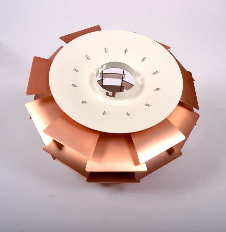 Poul Henningsen Louis Poulsen XXL Artichocke Copper 84 cm 1