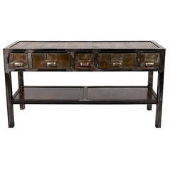 French Vintage Console Table