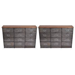 Vintage French Archive Cupboard 2 available
