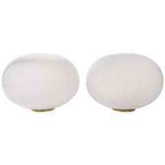 Pair of Murano Glass Table Lamps