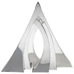 Sterling Silver Sculptural Centerpiece
