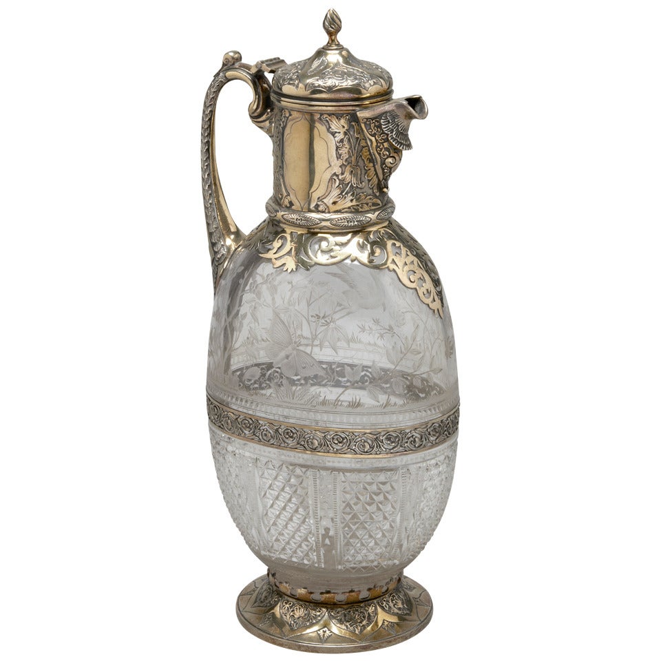 Antique Claret Jug For Sale