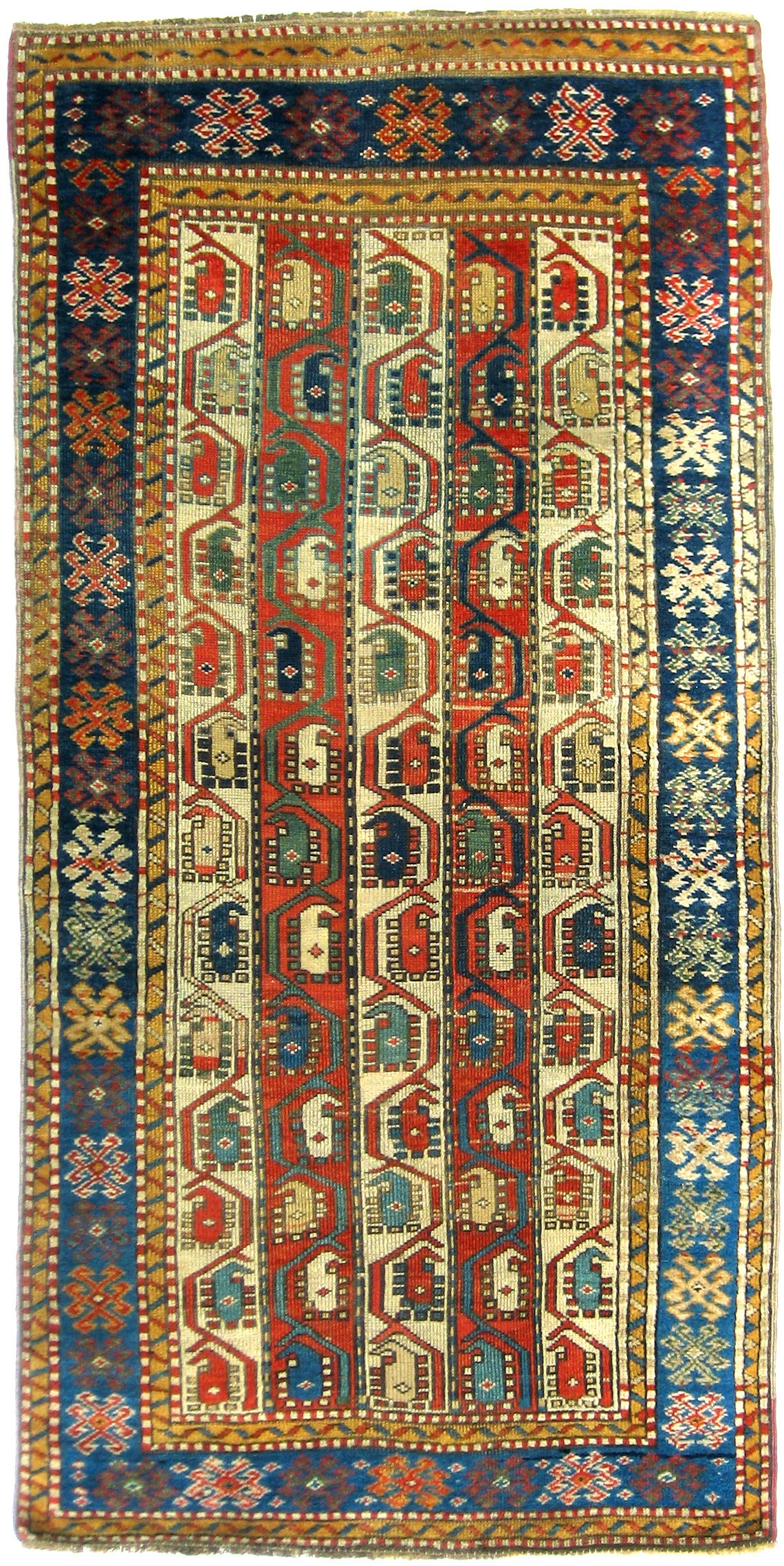 Antique Gendje / Kazak Rug For Sale
