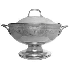 Reed & Barton Silverplate Covered Soup Tureen