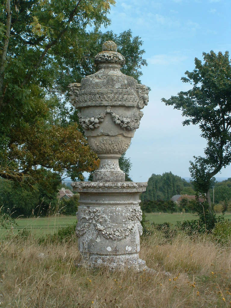 French Monumental Louis XVI Urn on Pedestal For Sale