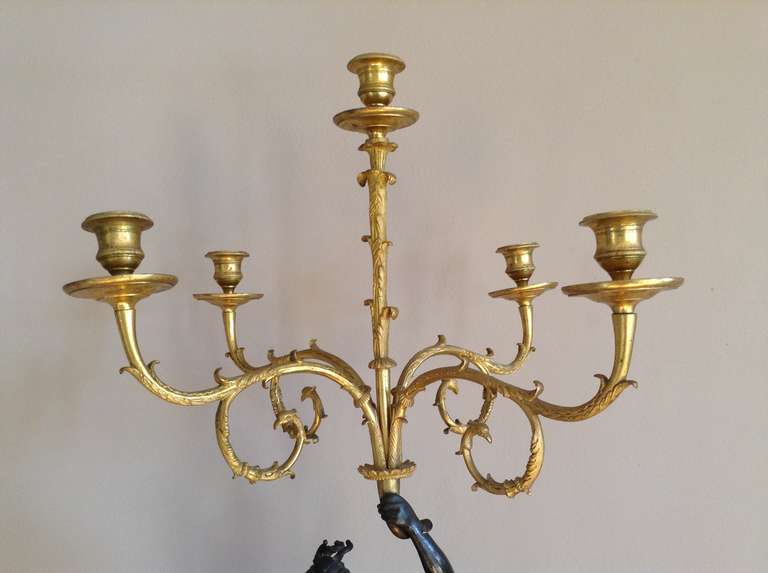 Louis XVI Period Candelabra In Excellent Condition In Nice, Provence/Côte d'Azur