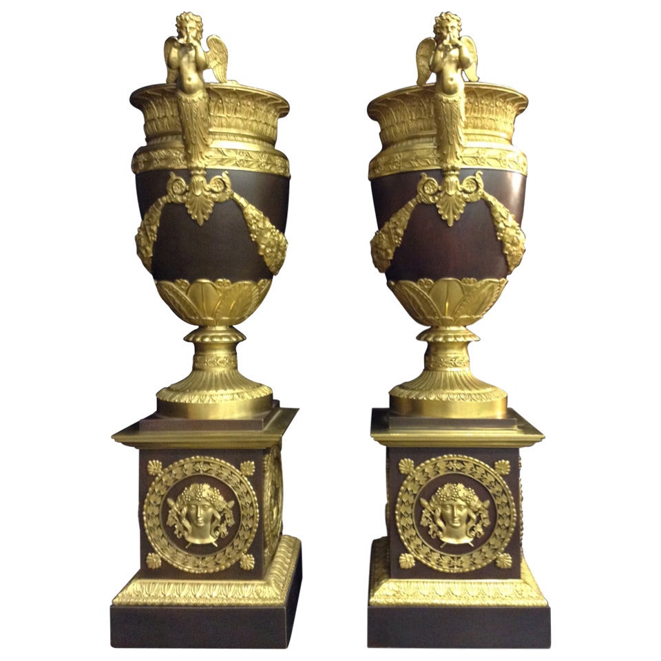 Empire Bronze Vases