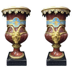 Pair of Medicis Vases by F. Barbedienne