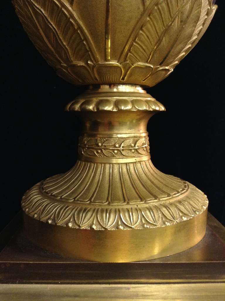 19th Century Empire Bronze Vases