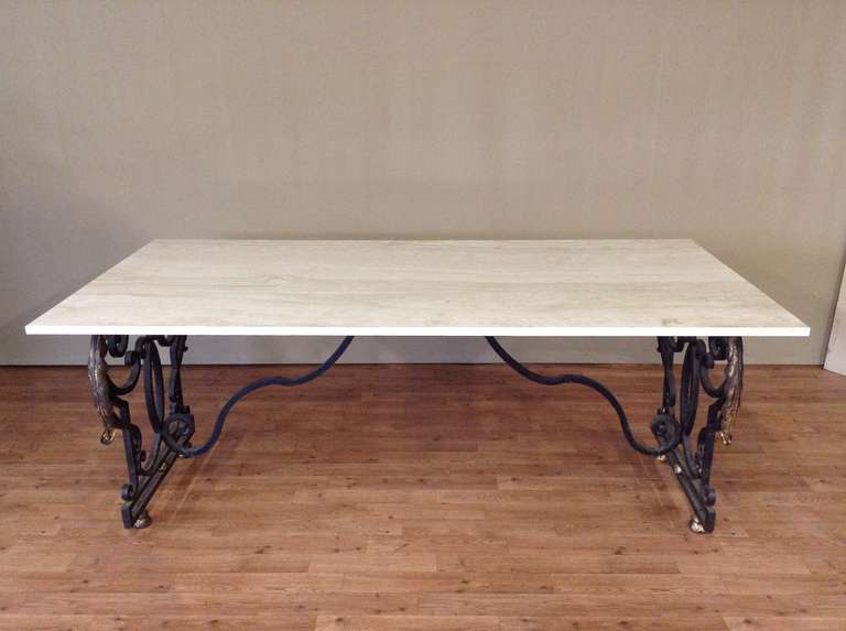 Art Deco 1940's French Dining Table