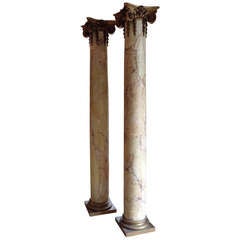 Pair of Late 19th Century Italian Columns