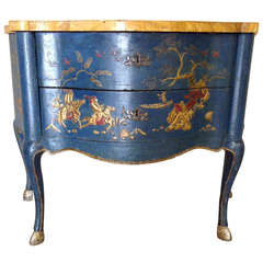 Antique Louis XV Lacquered Commode "Aux Chinois"