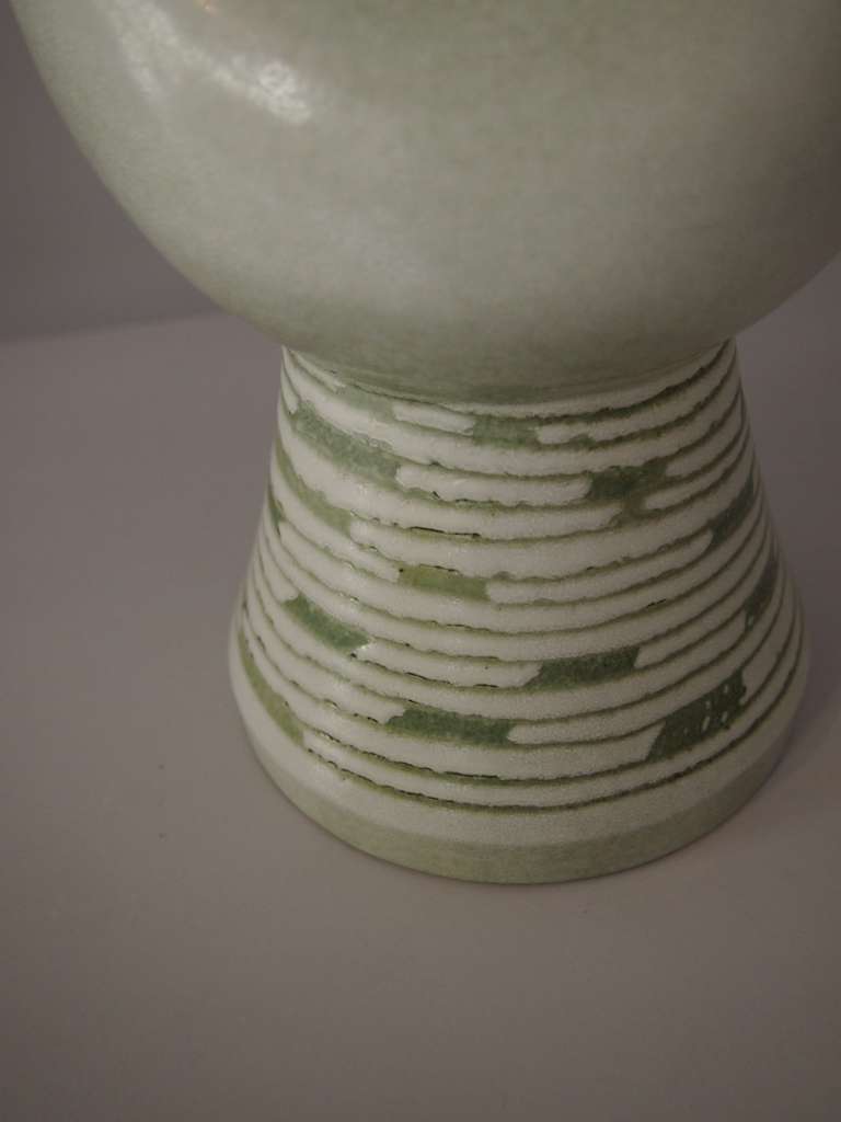 1960 Ceramic Table Lamp by Guillaume Met De Penninghen 3