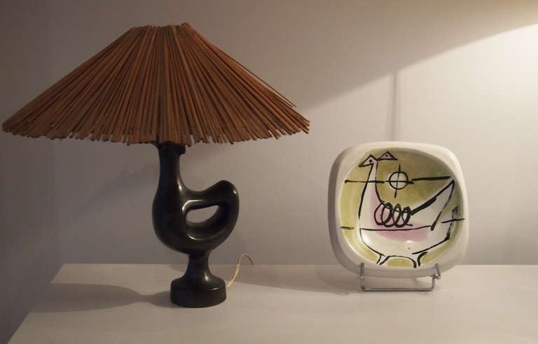 Mid-20th Century 1953 Bird Lamp by Georges Jouve