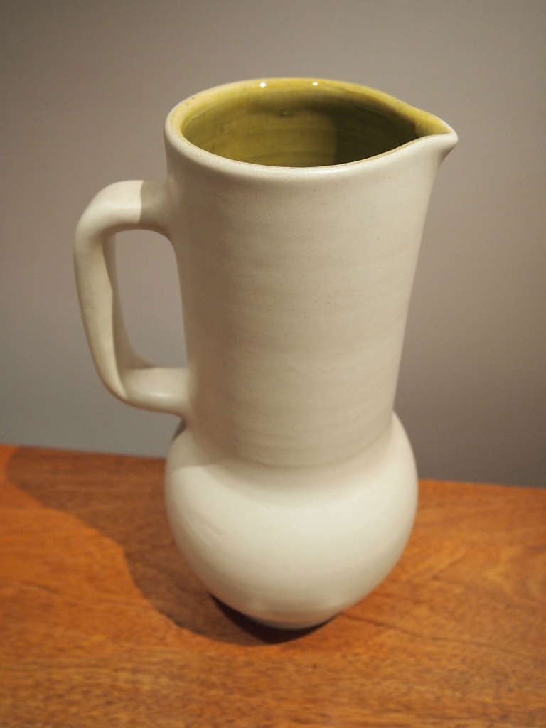  Ceramic Pitcher by Suzanne Ramié Atelier Madoura, Vallauris 1960 In Excellent Condition In Paris, FR