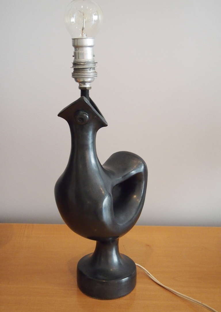 1953 Bird Lamp by Georges Jouve 1