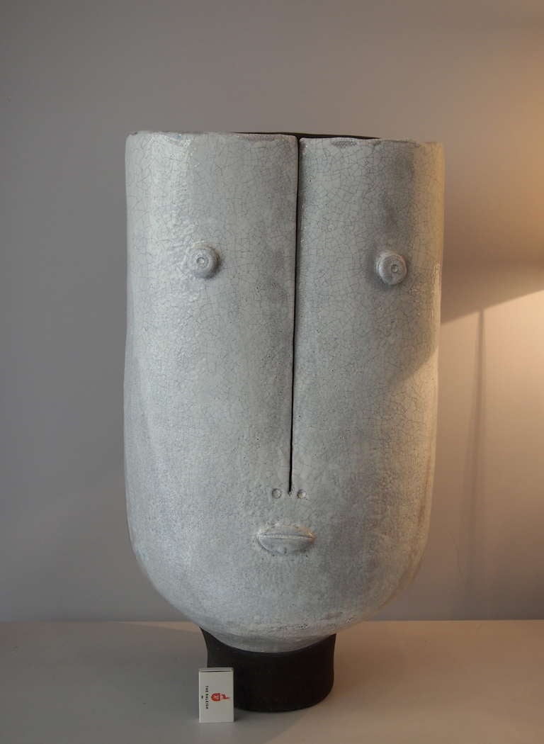 DALO Contemporary Ceramic Sculpture Vase In Good Condition In Paris, FR