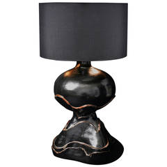 DaLo's Big Black Ceramic Table Lamp