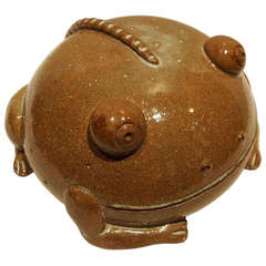 Dalo's Ceramic Frog Sculpture