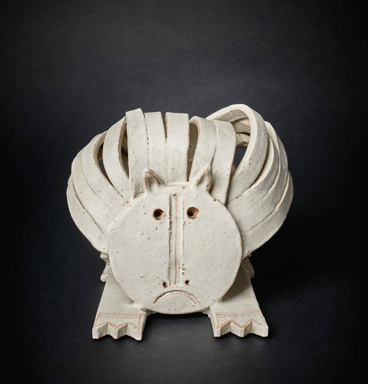 lion ceramic statues