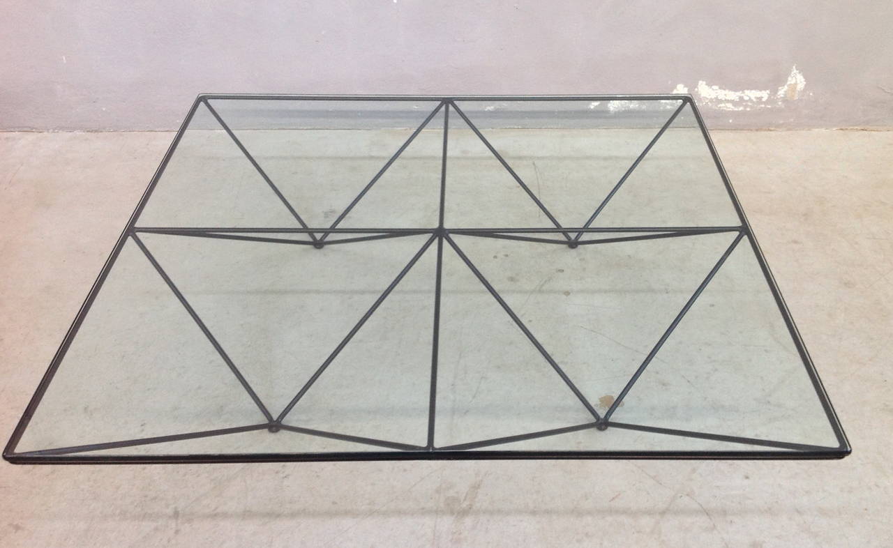 Glass Alanda Table by Paolo Piva