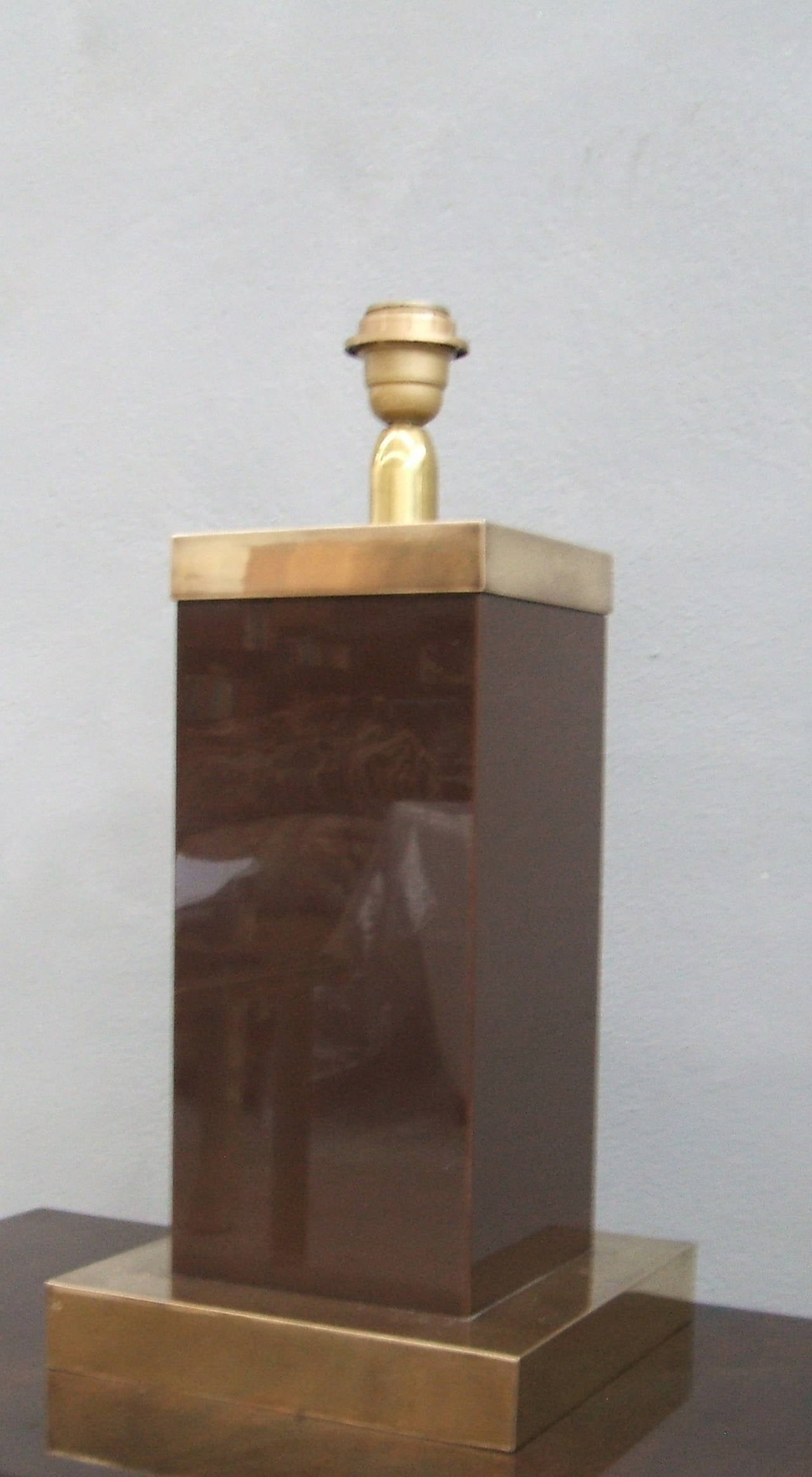 Late 20th Century Table Lamp Signed by Romeo Rega