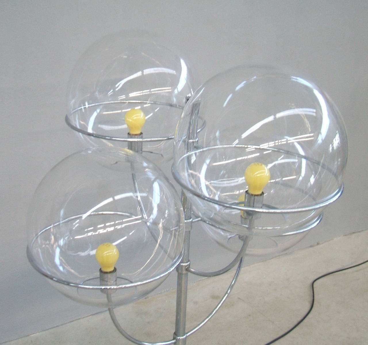 Mid-Century Modern Lyndon De Sol Floor Lamp by Vico Magistretti