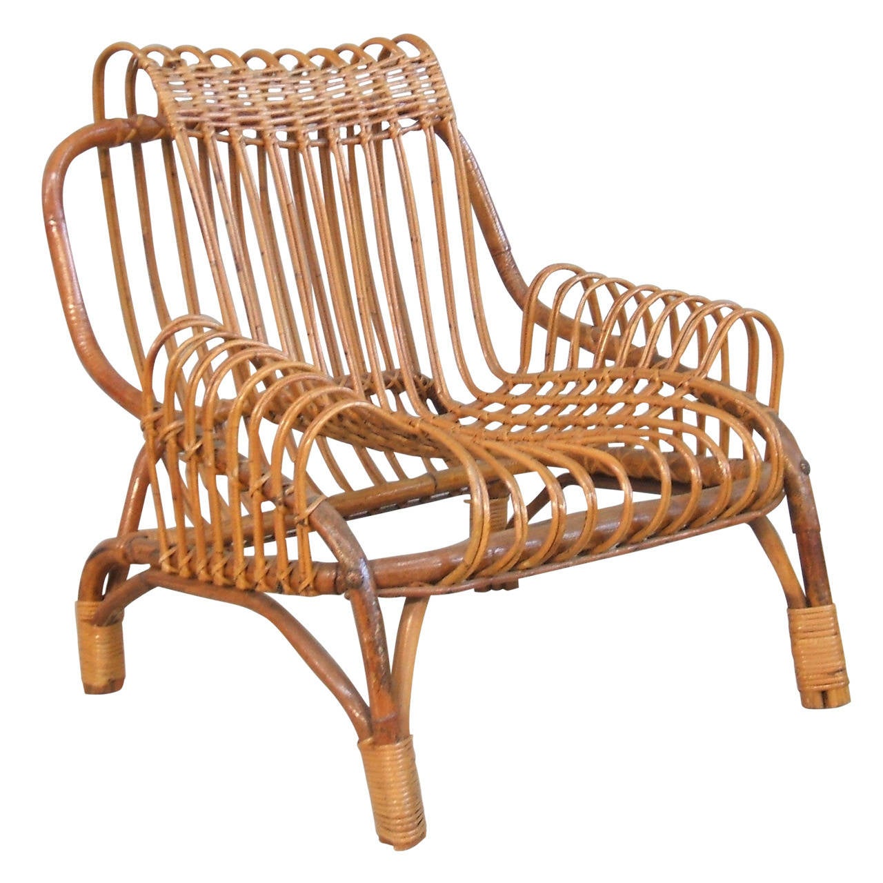 Bamboo Chair at 1stDibs