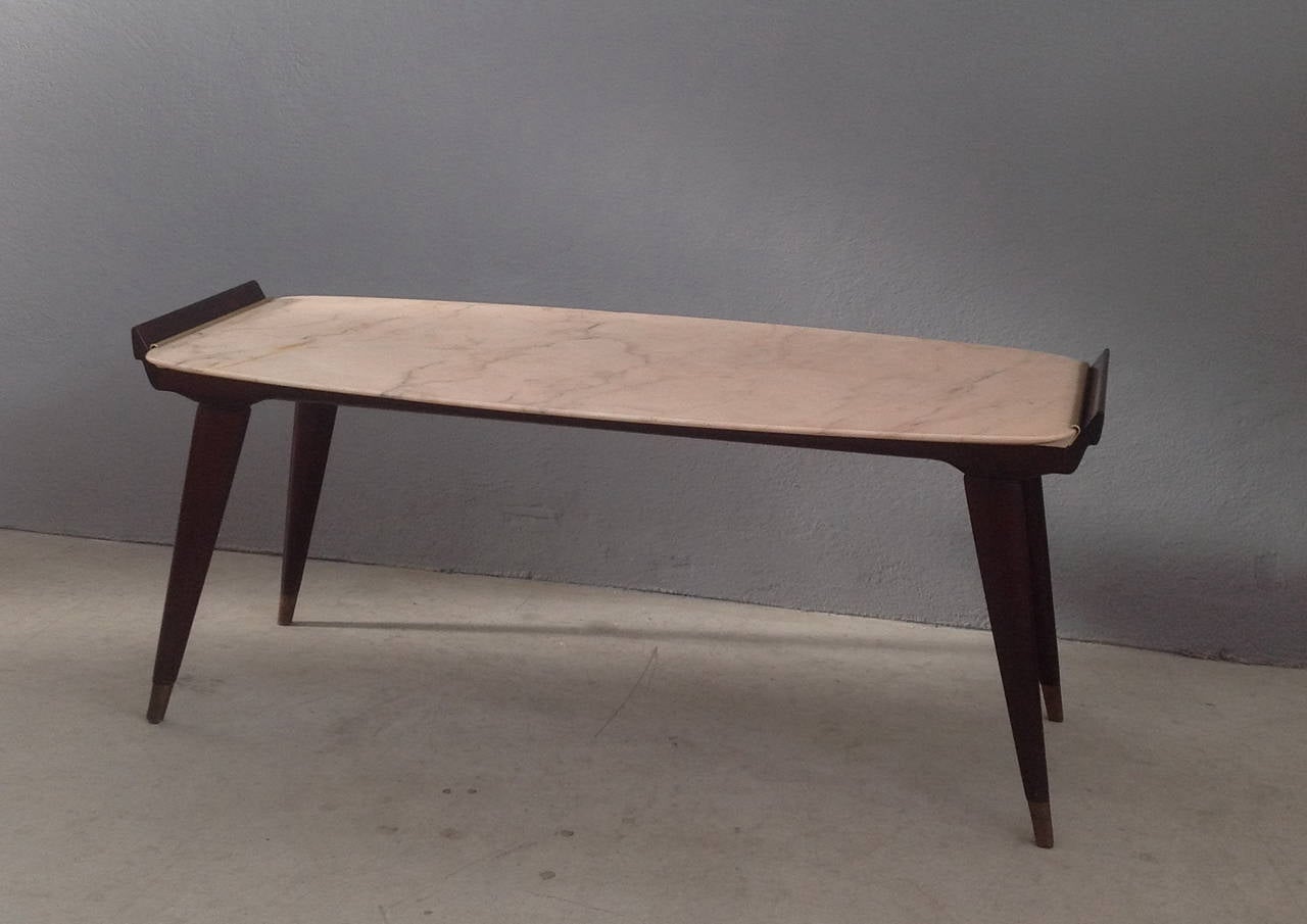 Very Fine Coffee Table Attribuited to Ico Parisi In Excellent Condition In Piacenza, Italy