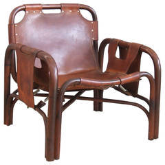 Arne Norell Style Safari Chair