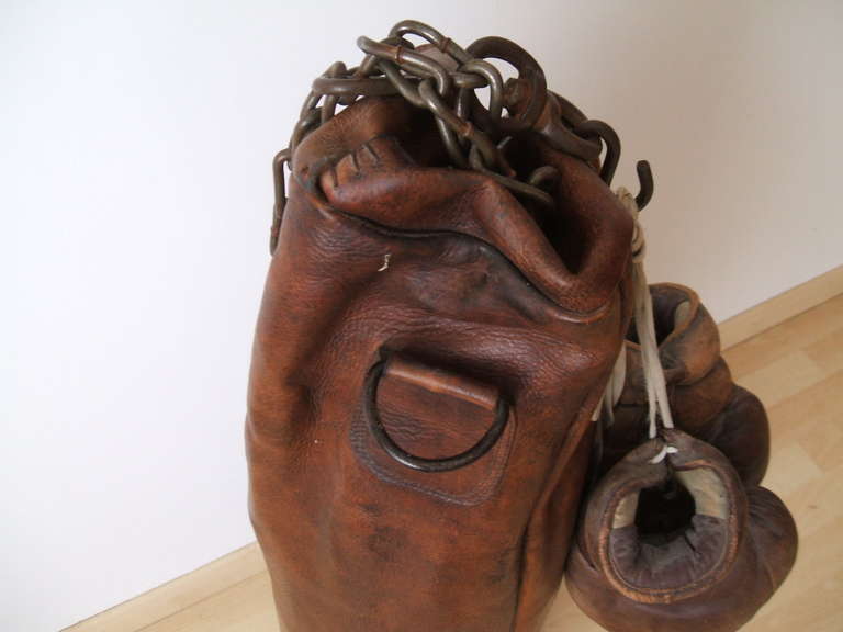 Historic Leather Punching Bag 1