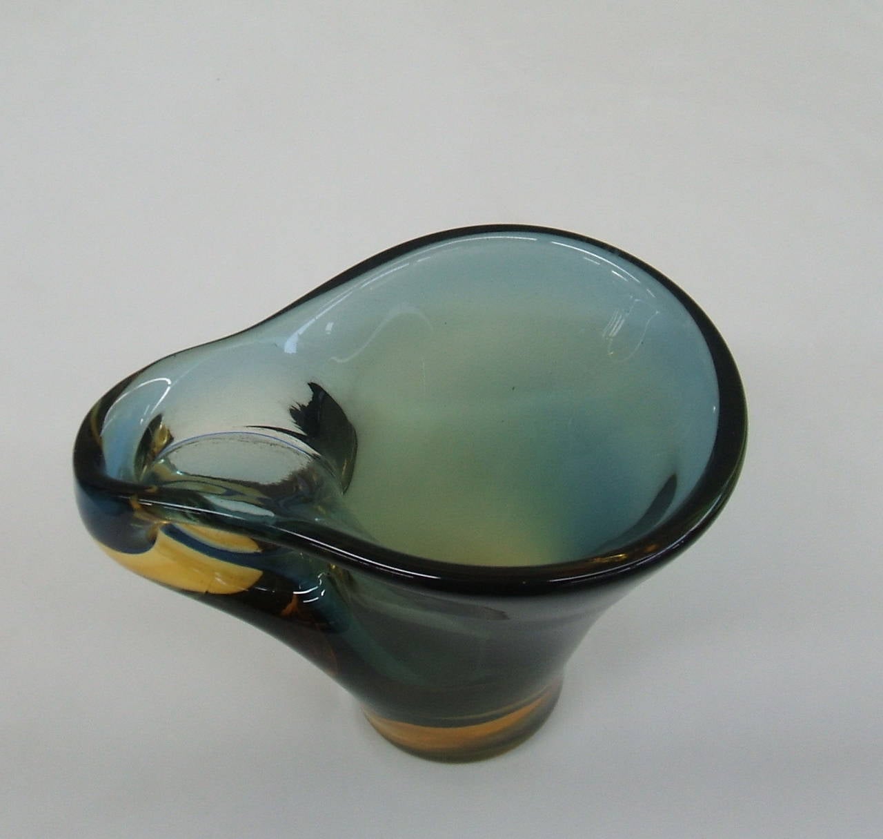Murano Glass Pitcher Attributed to Fulvio Bianconi For Sale 1