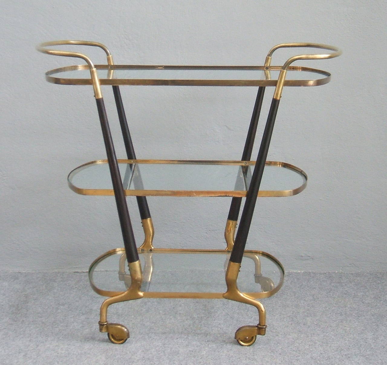 Cesare Lacca Bar Cart, Italy, 1950 5