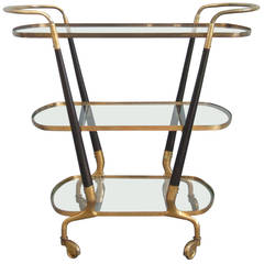 Cesare Lacca Bar Cart, Italy, 1950