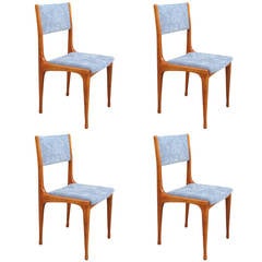 Elegant Set of Four Carlo de Carli Chairs 1