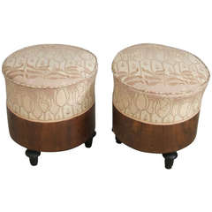 Pair of 19th Century Tabourets