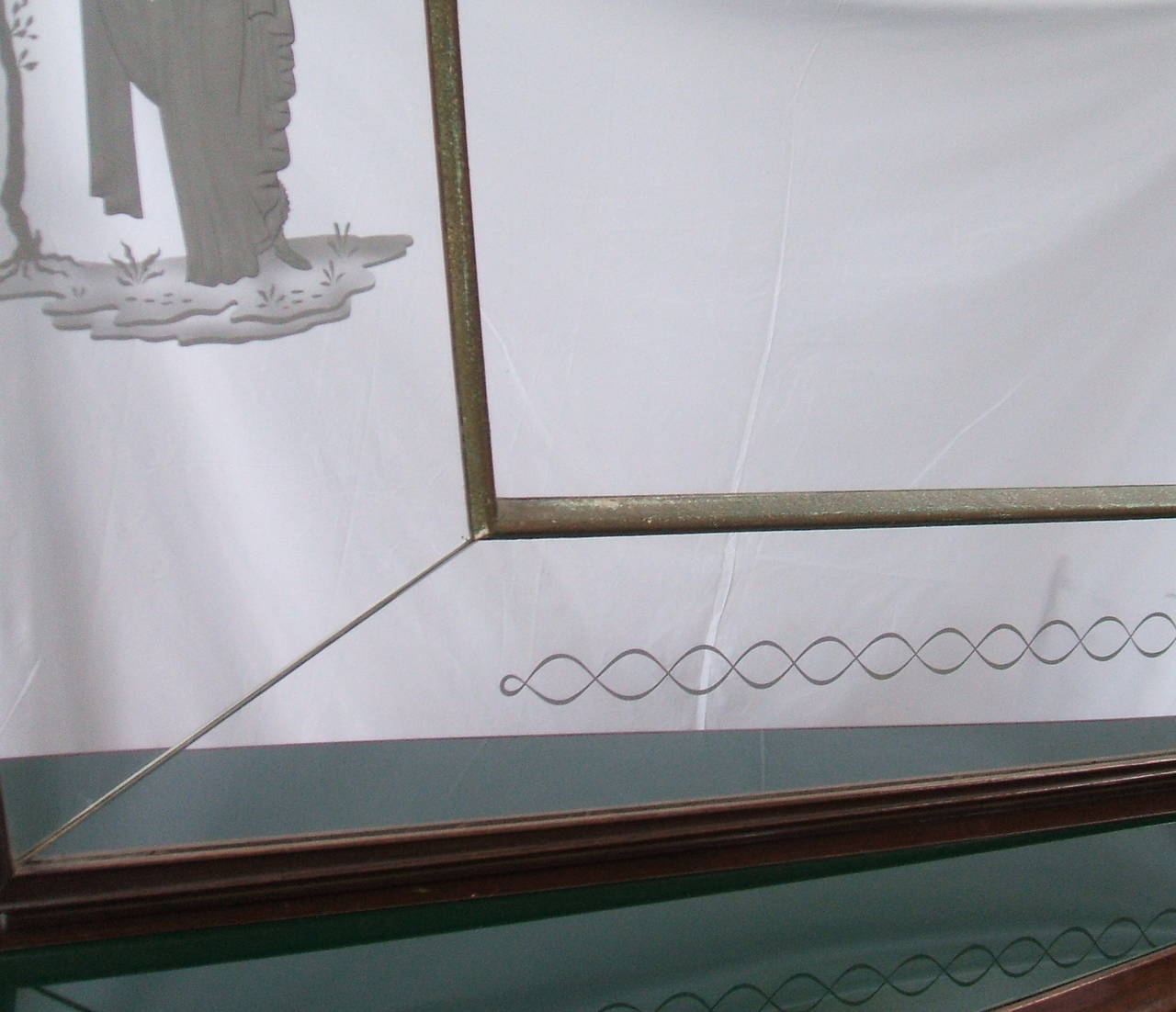 Wonderful Sideboard with Mirror by Vittorio Dassi 1