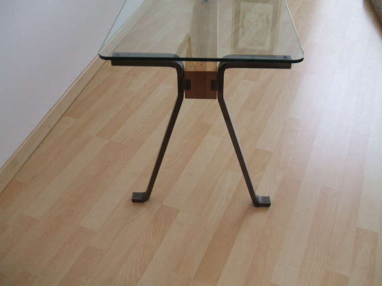Glass Coffee table by Enzo Mari for Driade