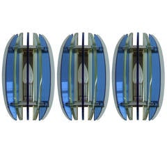 Set of Three Veca Wall Lights 10