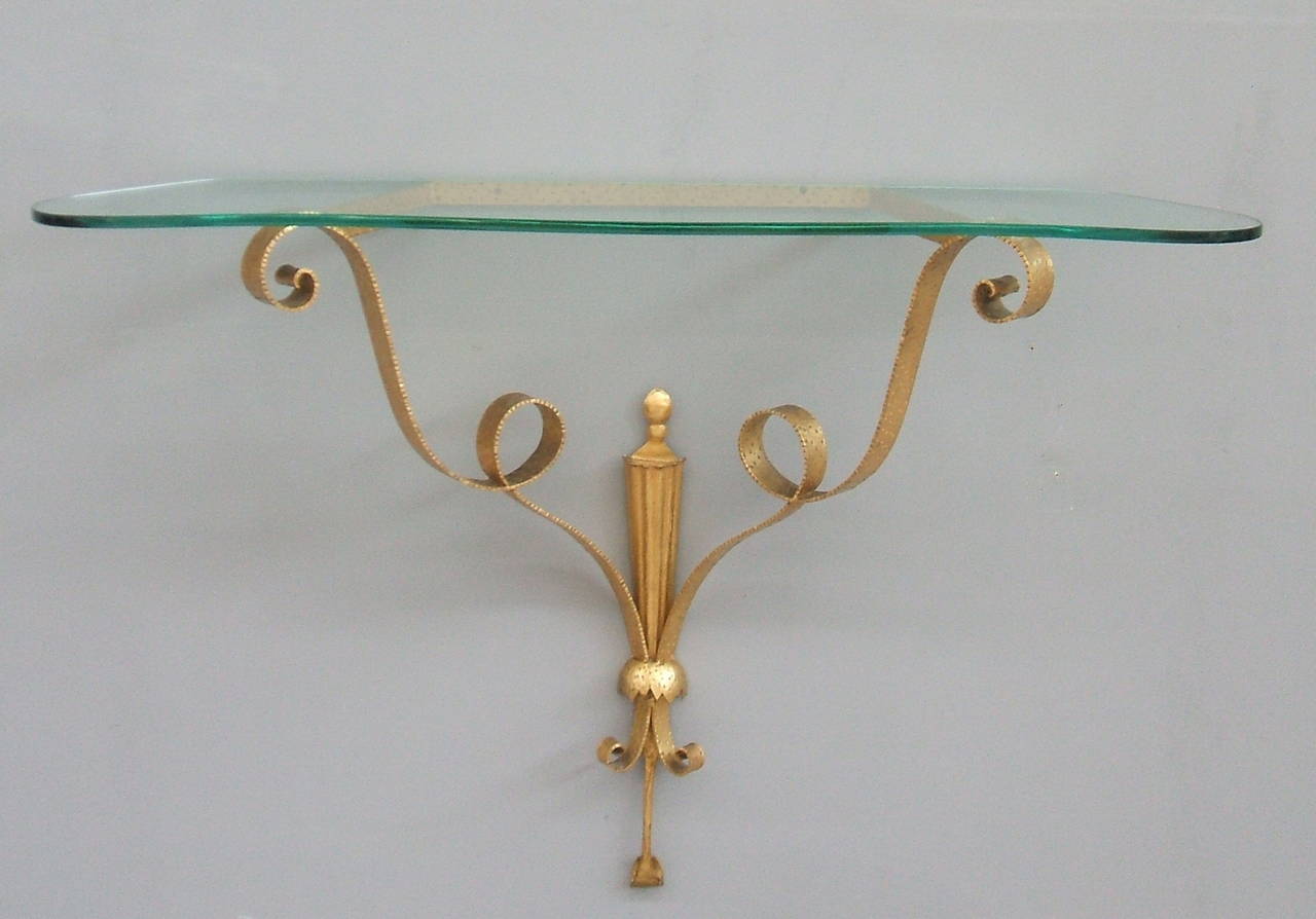 Italian Console Table Attribuited to Colli In Excellent Condition In Piacenza, Italy