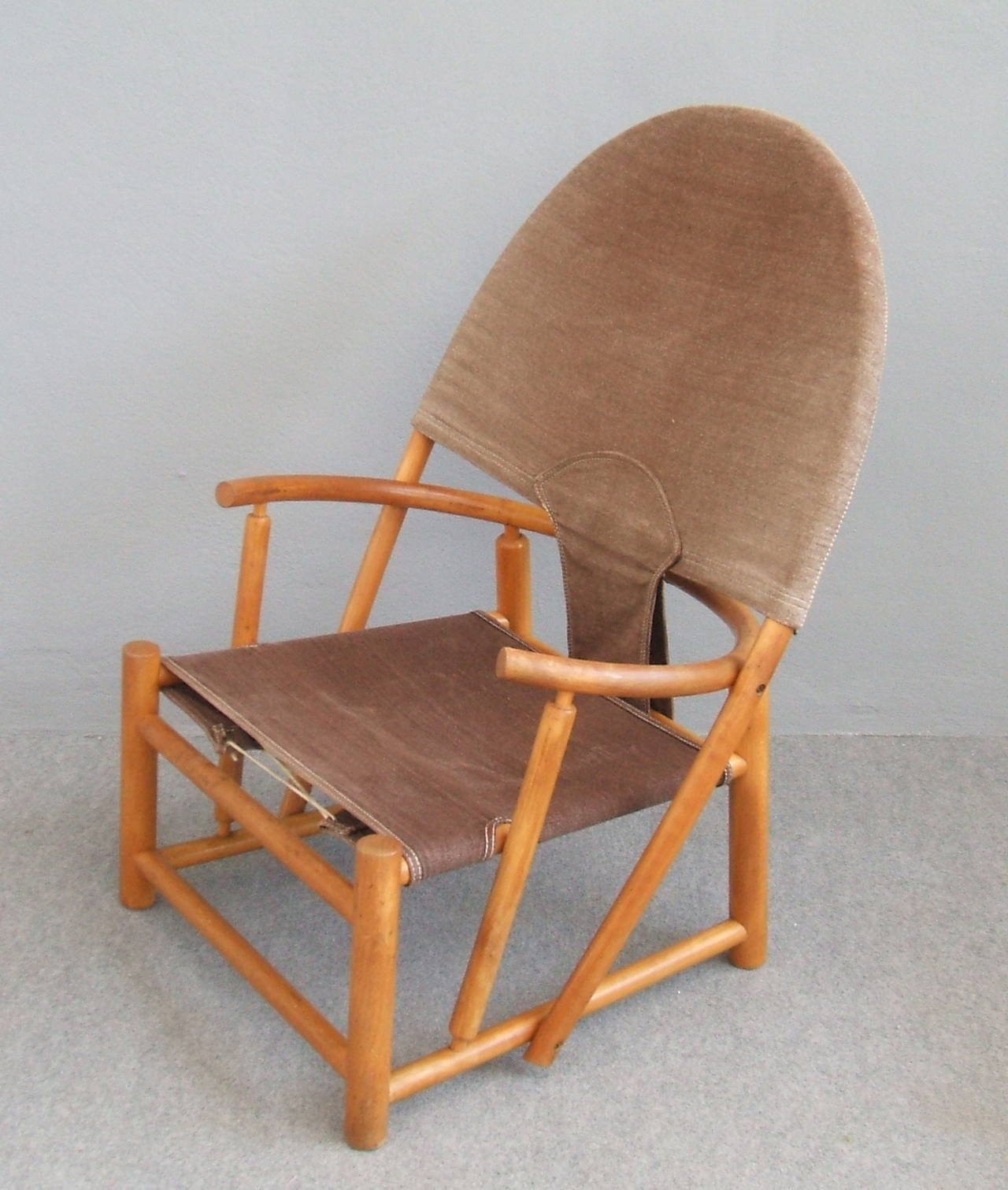 Italian Stunning Lounge Chair by Toffoloni