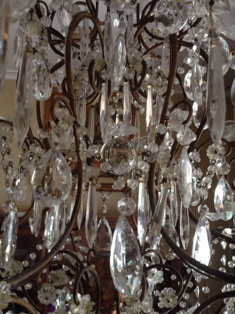 Italian Louis XV Style Crystal Chandelier 2