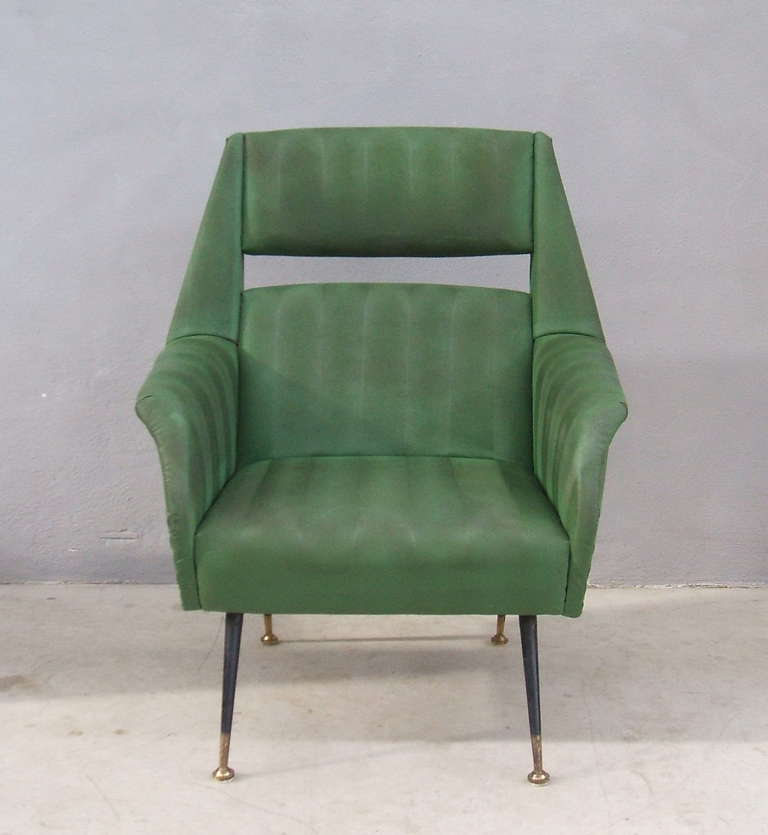 Pair of Italian Midcentury Armchairs 3