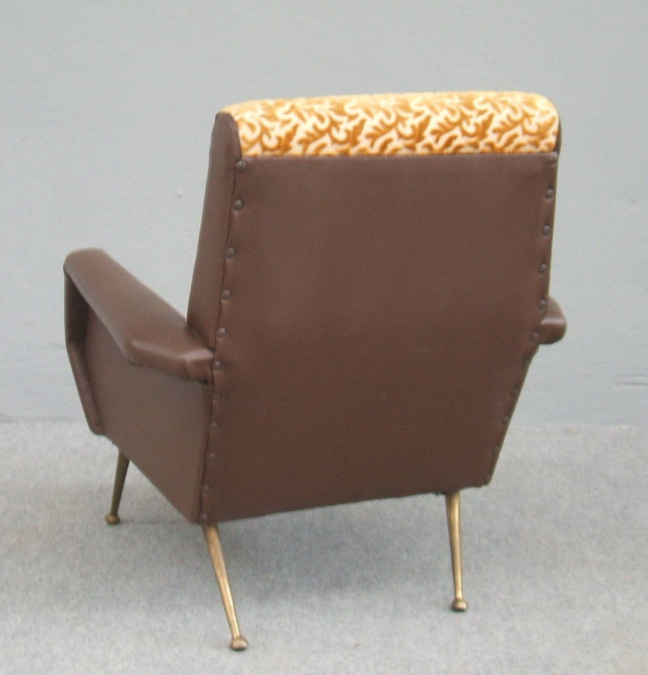 Midcentury Model Armchair In Excellent Condition For Sale In Piacenza, Italy