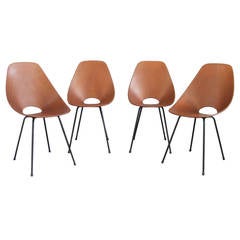 Four Medea Chairs by Vittorio Nobili