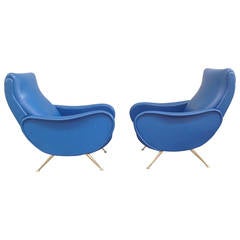 Pair of Armchairs by Isa