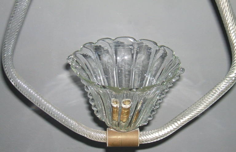 Italian Stunning pendant attributed to Barovier